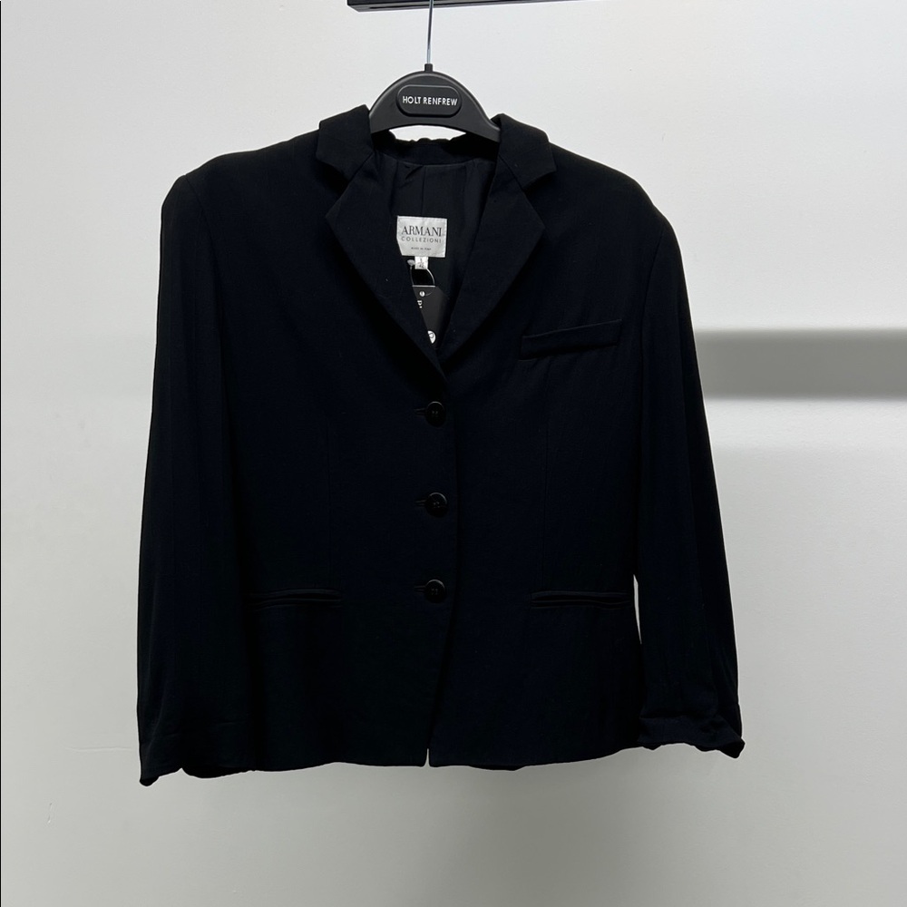 Armani Collezioni Black Blazer